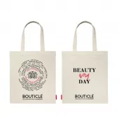 Bouticle Шоппер-сумка брендированный белый