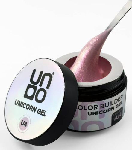 "UNO" Моделирующий цветной гель Unicorn Gel  №U4, 15 г.